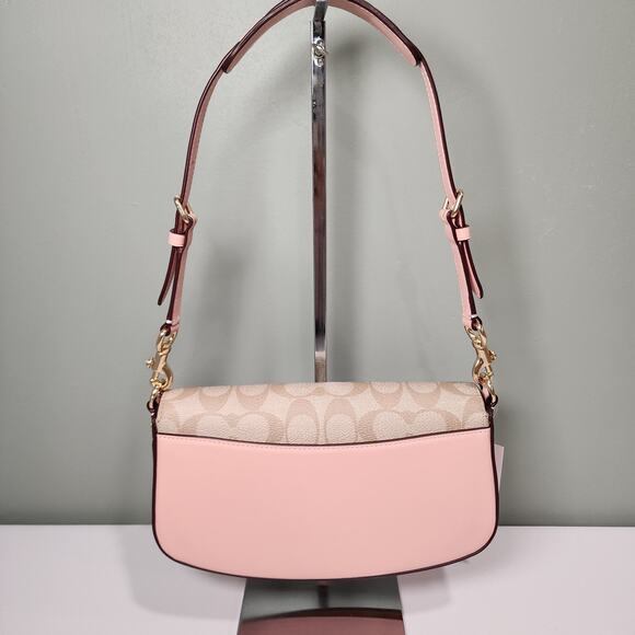 NWT CU395 Coach X Observed By Us Andrea Shoulder Bag Signature Kirsten Dunst - Picture 5 of 7